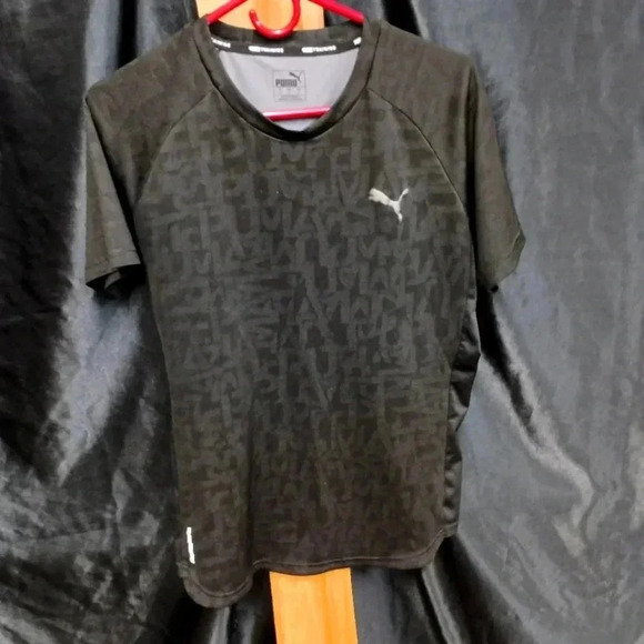 Puma Black Short Sleeve Tee - Picture 1 of 7